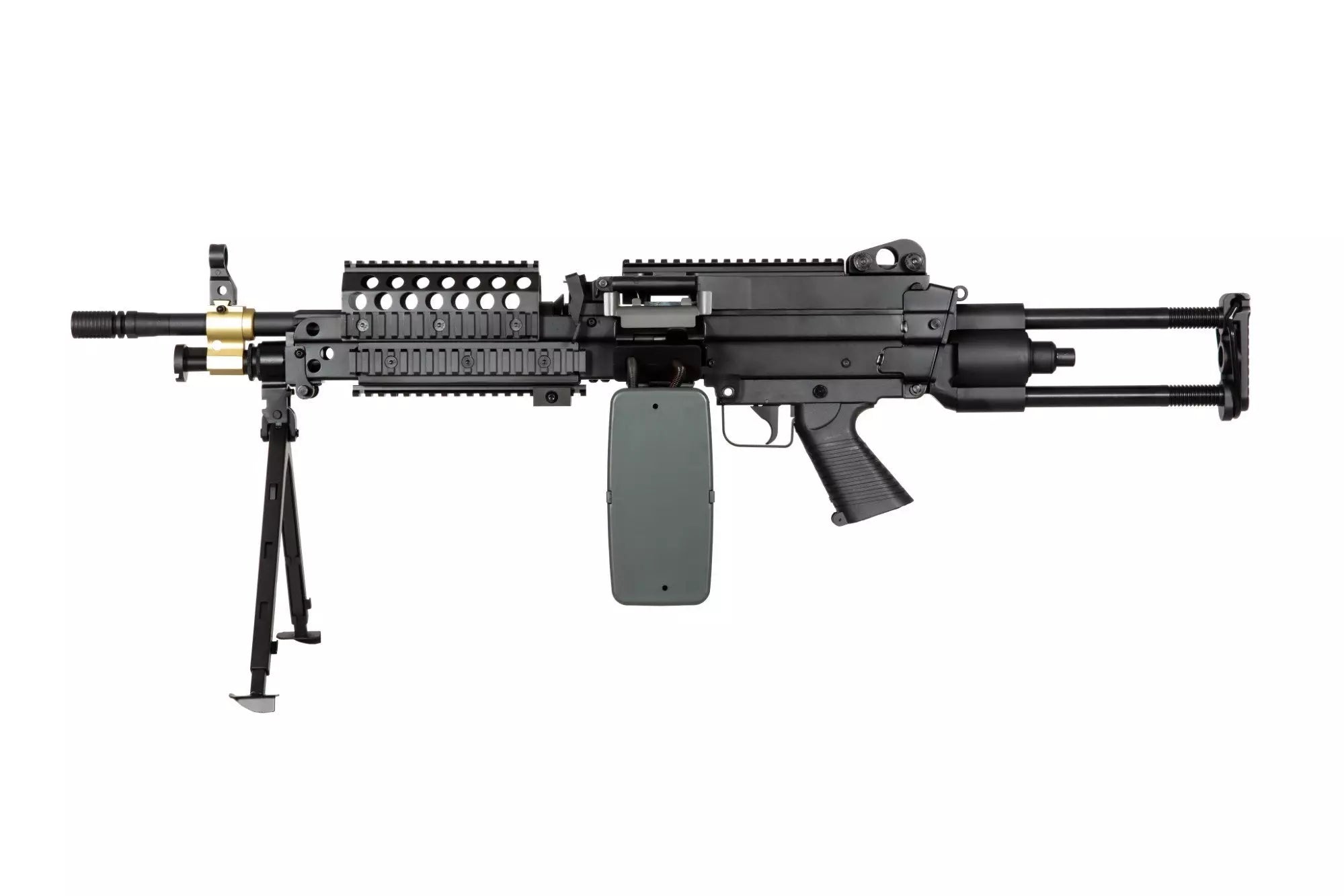 A&K M249 SPW machinegun - Black