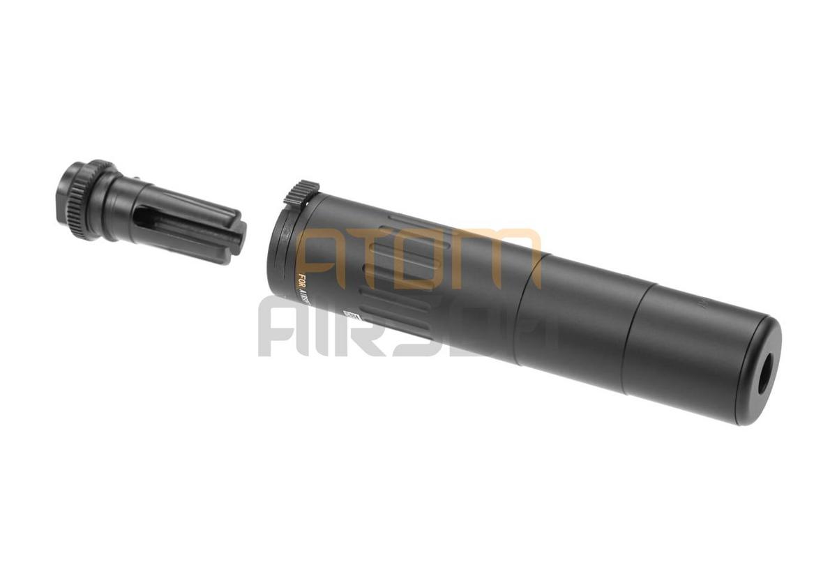 MK18SD mock suppressor, pikakiinnitettävä äänenvaimennin - musta