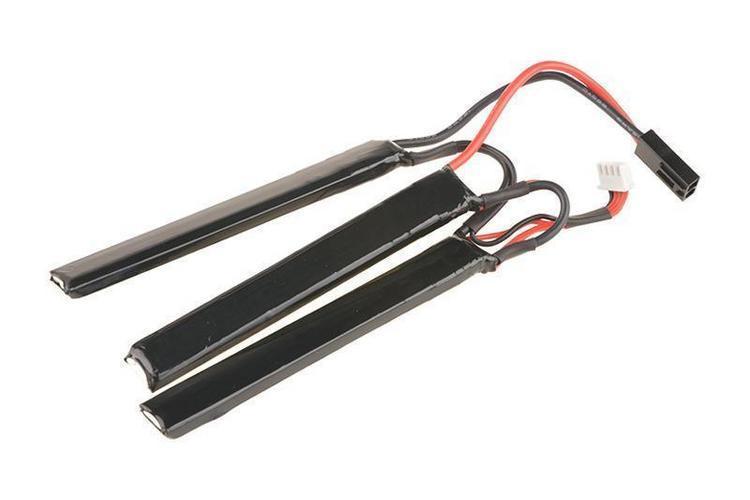 LiPo-akku 11,1V 1200mAh 25/50C, miniliitin - 3 osainen