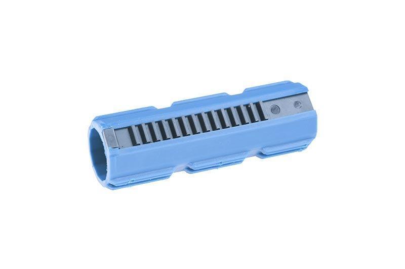 Vahvistettu mäntä, 14 teräshammasta