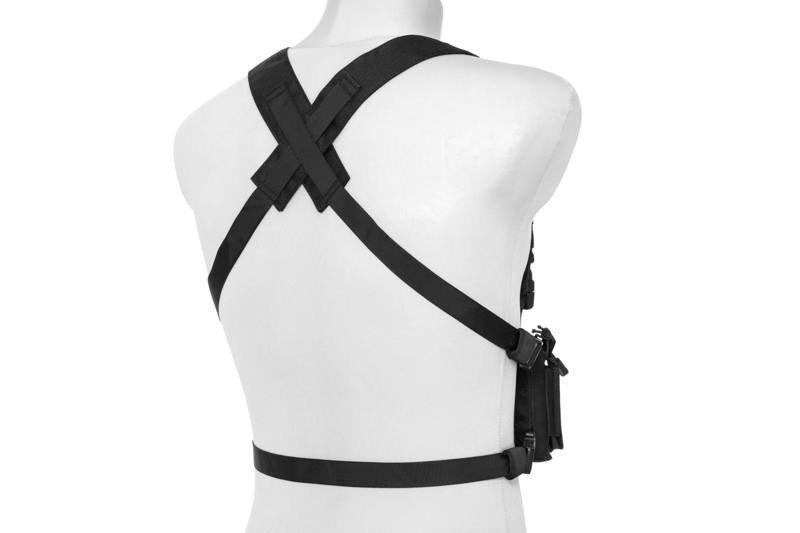 Fast Chest Rig II tactical vest - musta