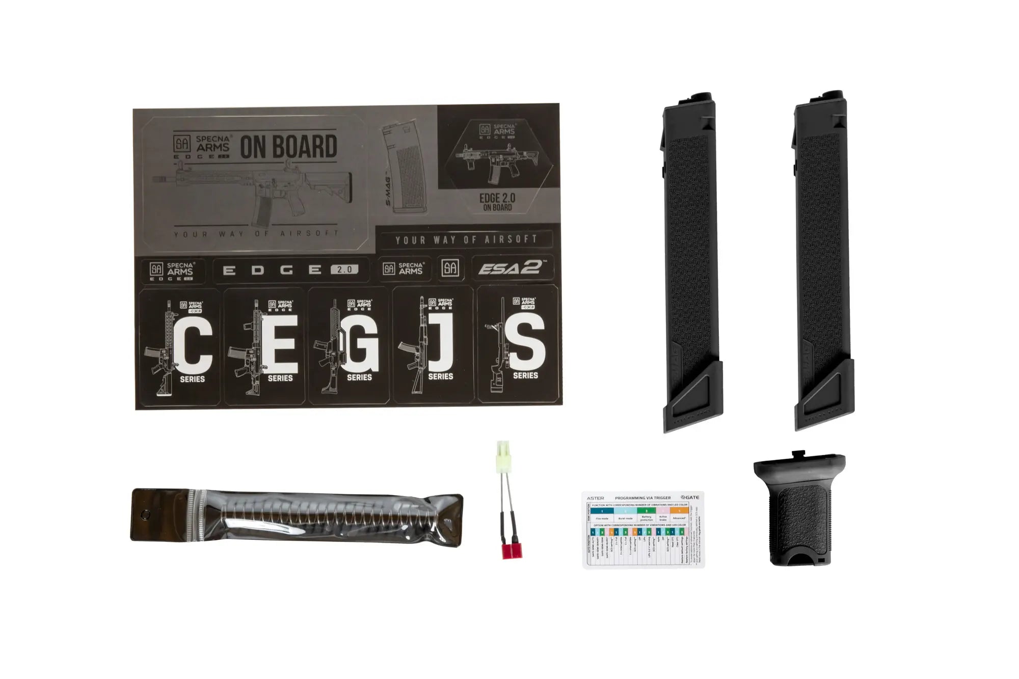 Specna Arms SA-X01 EDGE 2.0 Submachine Gun - Black