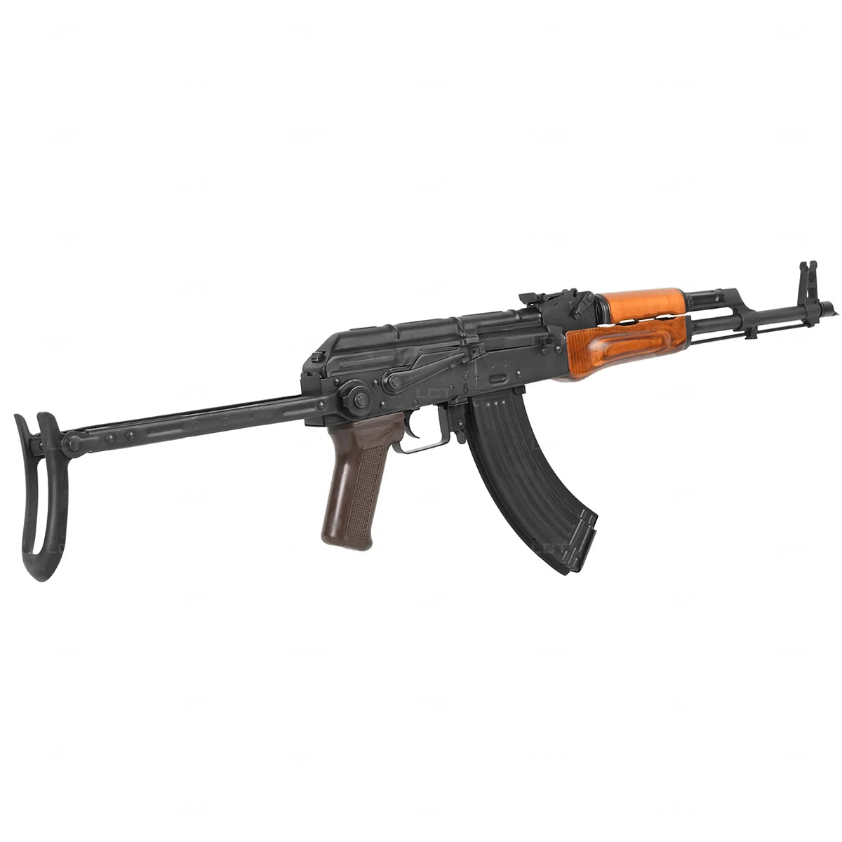 LCKMS (AKMS) airsoft-replica - Steel + Real Wood