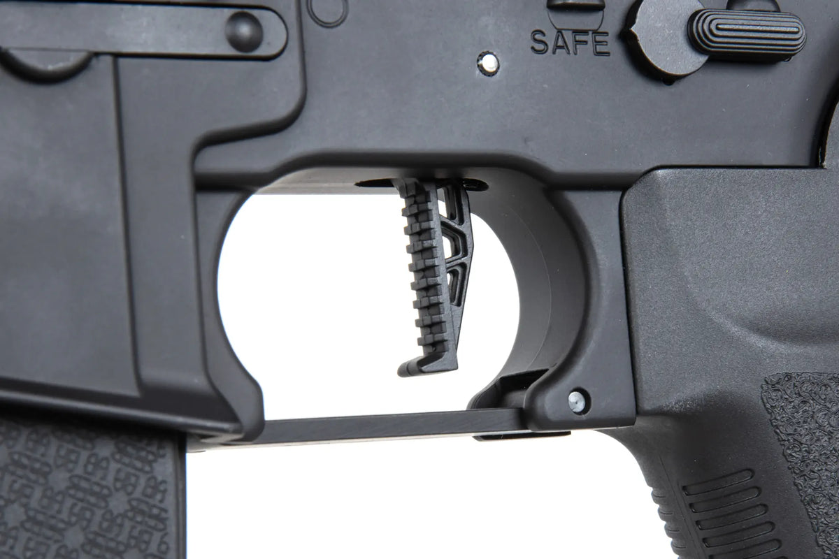 Specna Arms Daniel Defence RIS III 10.5'' SA-P27 Prime Aster II ETU harjattomalla moottorilla - musta