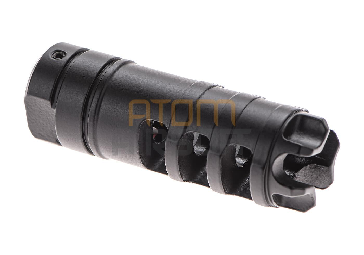 Teräksinen liekinvaimennin, 14mm CCW