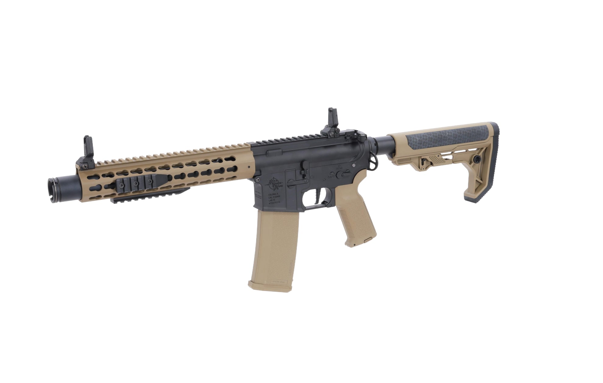 Specna Arms RRA SA-E07 EDGE™ HAL 2 ETU Light Ops Stock Gen.2 - Half-Tan