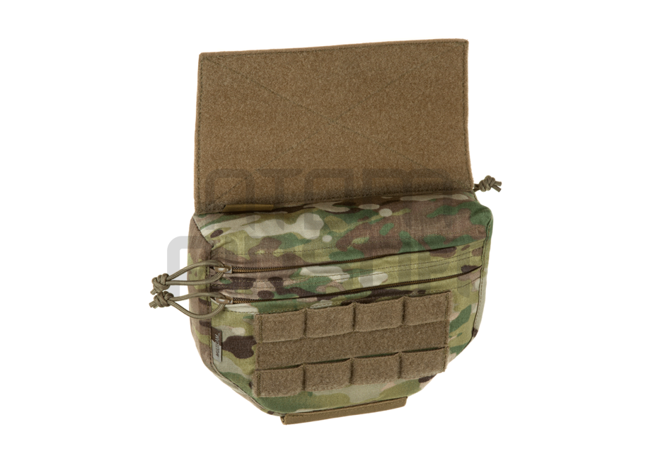 Drop down velcro utility pouch - Multicam