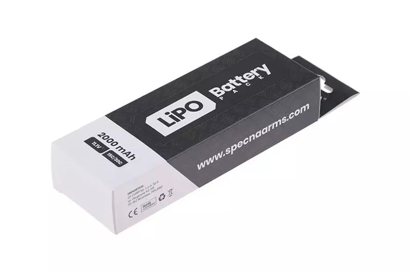 Specna Arms LiPo Battery 11,1V 2000mAh 15/30C 3 pieces - Small Tamiya