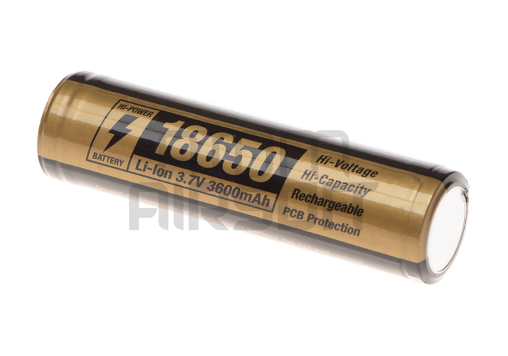 18650-akkuparisto 3.7V 3600mAh
