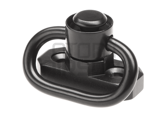 QD M-LOK hihnakiinnike - musta