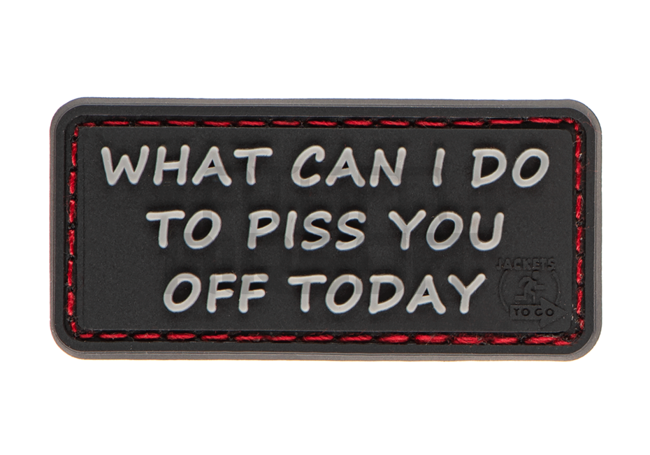 "What Can I do" merkki - musta