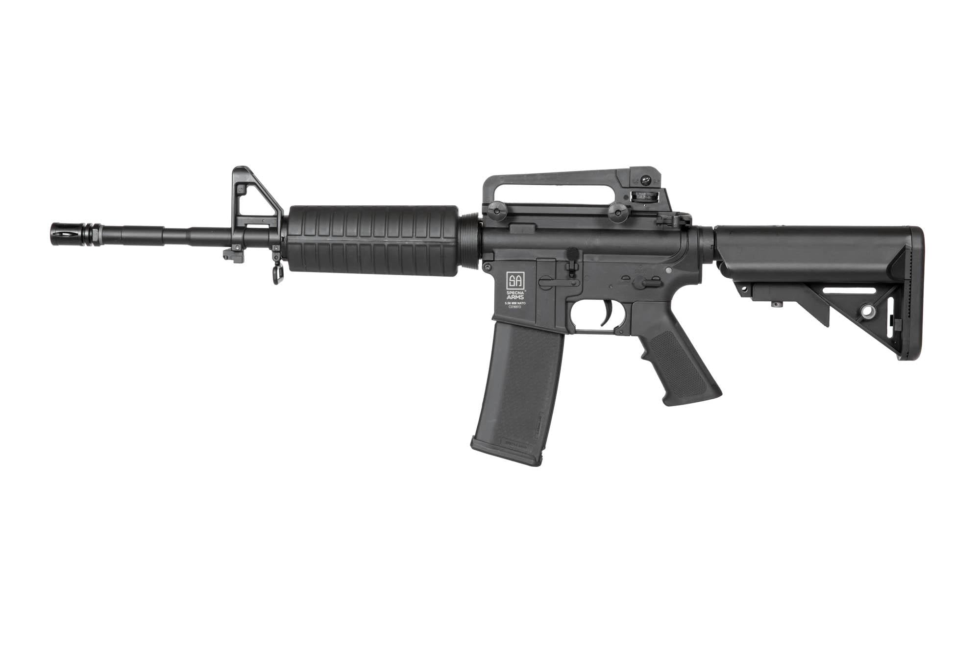 Specna Arms "M4A1" SA-F10 FLEX™ X-ASR™ sähköase - musta