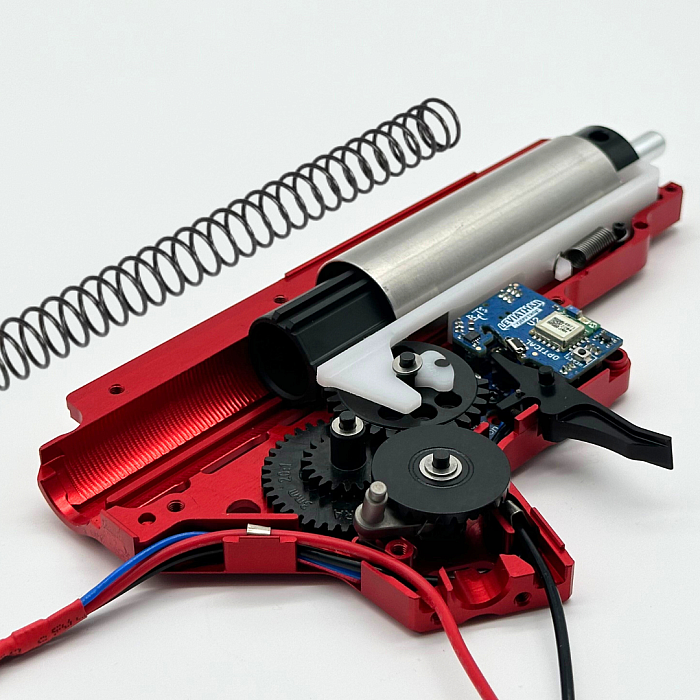 Retro Arms RA Full Gearbox RED EDITION, V2 + Jefftron Leviathan, ready