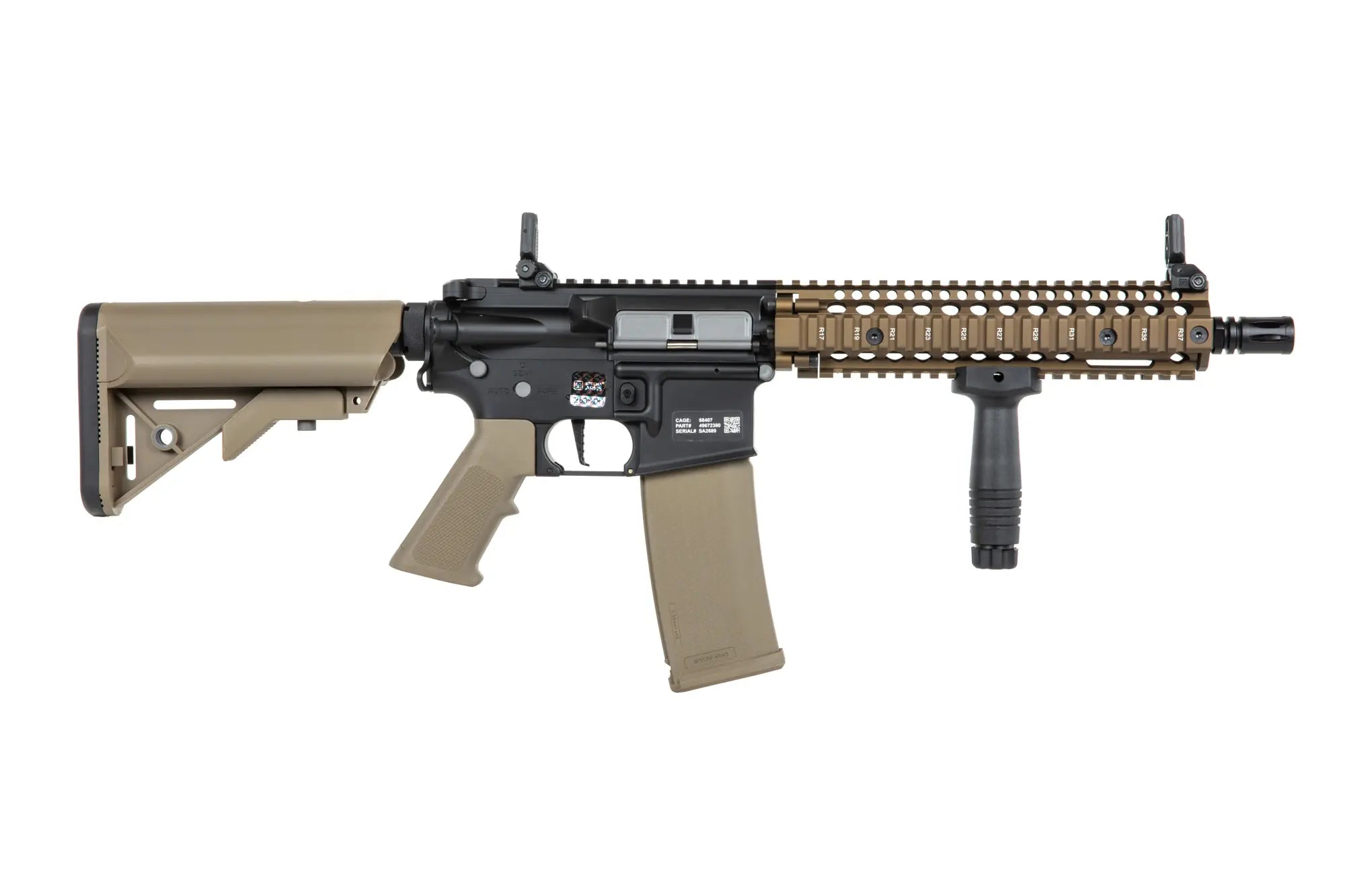 Daniel Defense MK18 SA-P19 Prime™ HAL ETU with Brushless Motor - Chaos Bronze