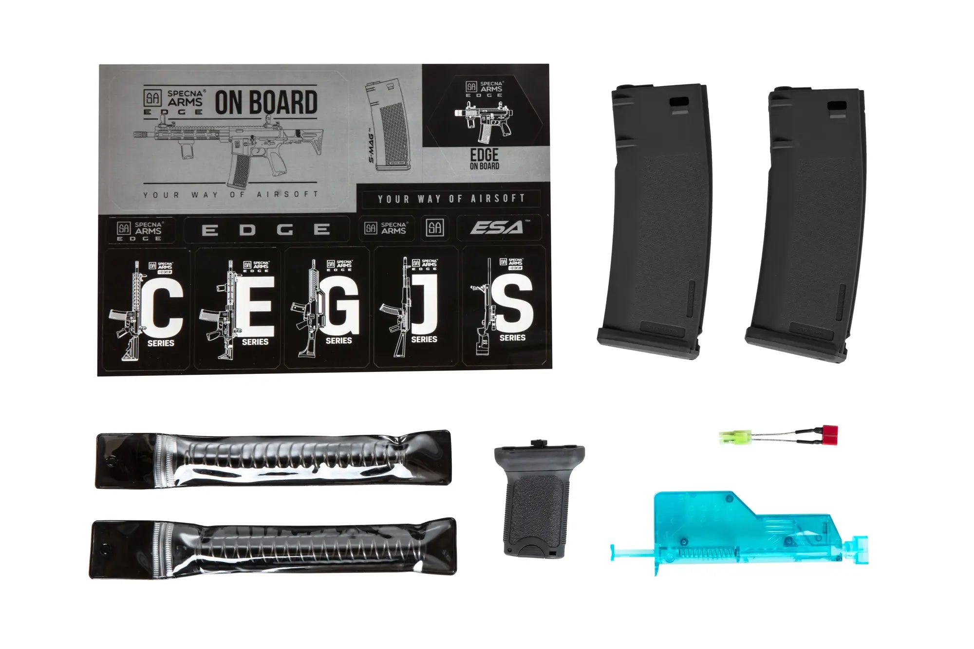 Specna Arms SA-P21 Prime™ Aster II ETU harjattomalla moottorilla - musta