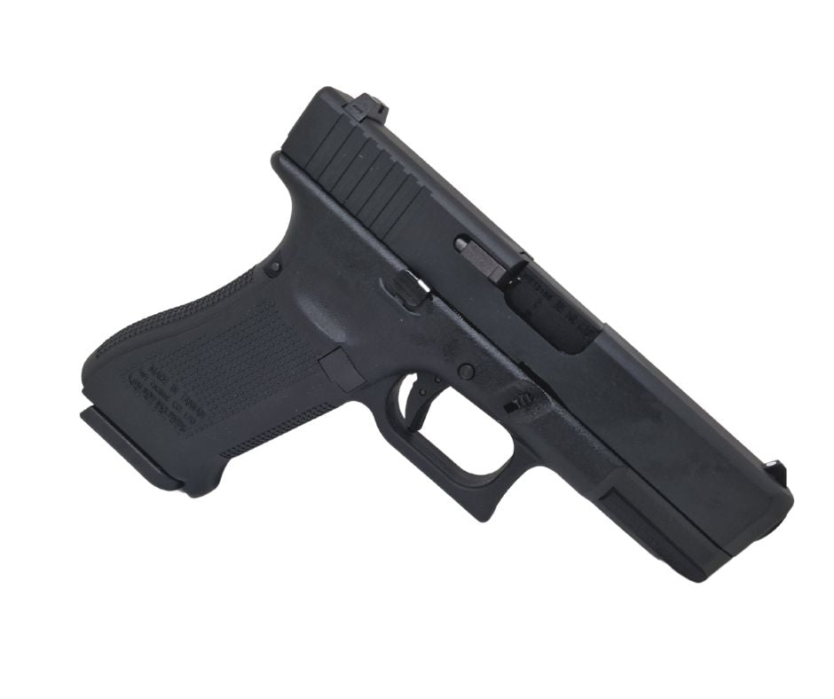 WE G series 19X Gen.5 GBB kaasupistooli, metalliluisti