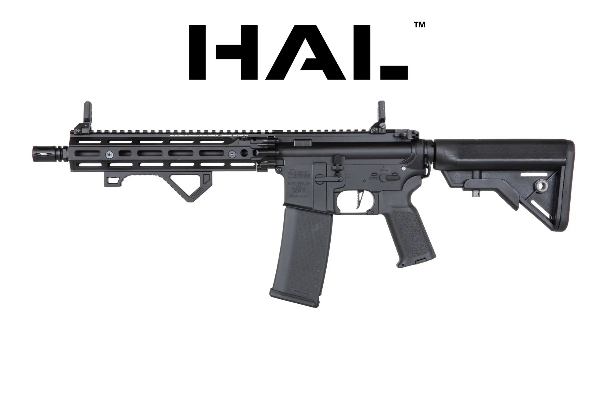 Daniel Defense® SA-E27 RISIII 10.5'' EDGE™ HAL ETU™ sähköase - musta