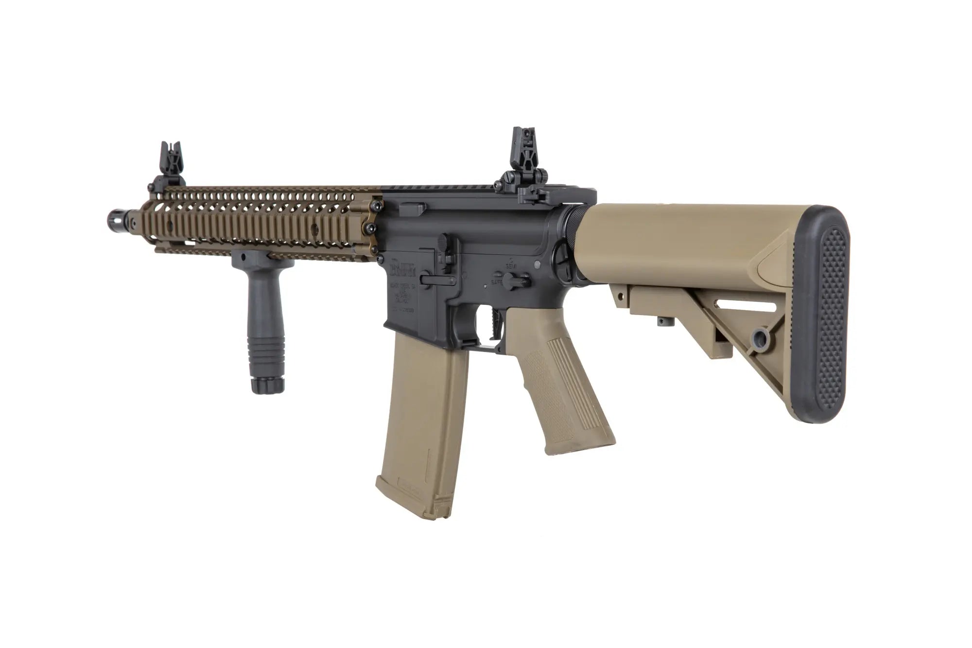 Daniel Defense® MK18 SA-P26 Prime HAL ETU harjattomalla moottorilla - Chaos Bronze