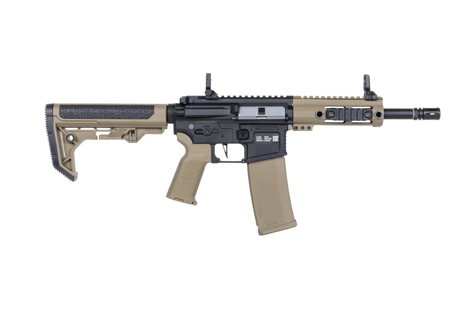 Specna Arms SA-F04-RL FLEX™ Light Ops Stock/ HAL ETU™ Gen. 2 - Half-Tan
