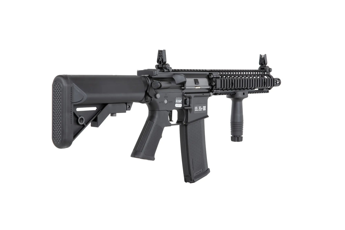 Specna Arms Daniel Defence SA-P19 Prime™ Aster II ETU harjattomalla moottorilla - musta