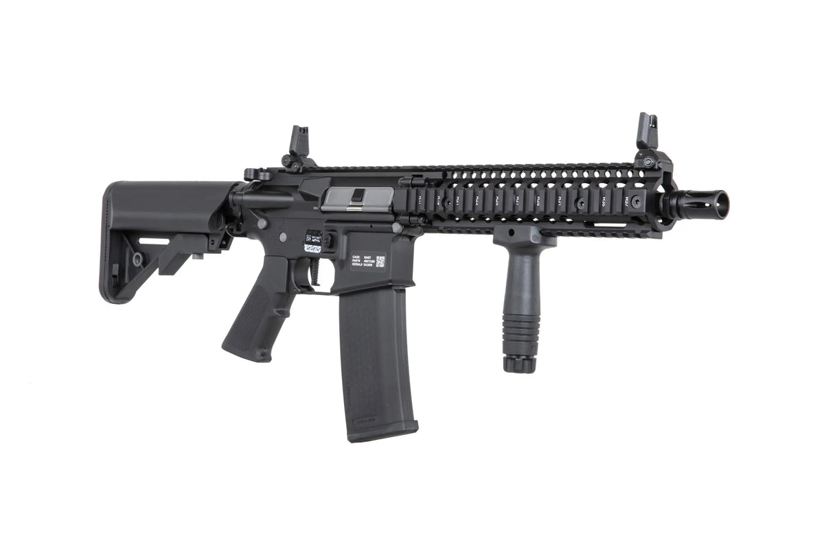 Specna Arms Daniel Defence SA-P19 Prime™ Aster II ETU harjattomalla moottorilla - musta