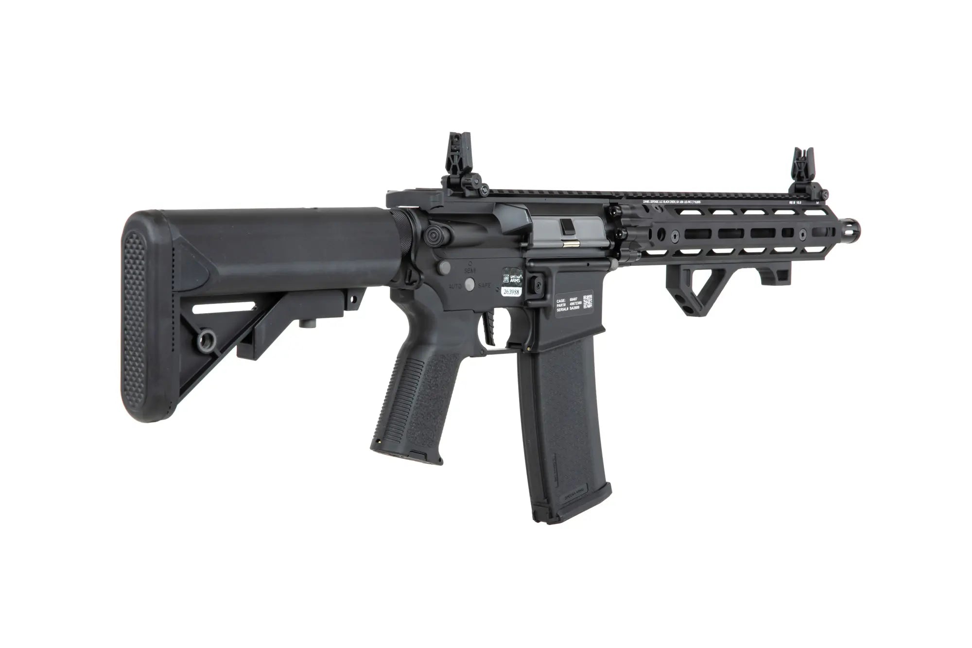 Specna Arms Daniel Defense RIS III 10.5'' SA-P27 Prime™ HAL™ ETU with Brushless Motor - Black