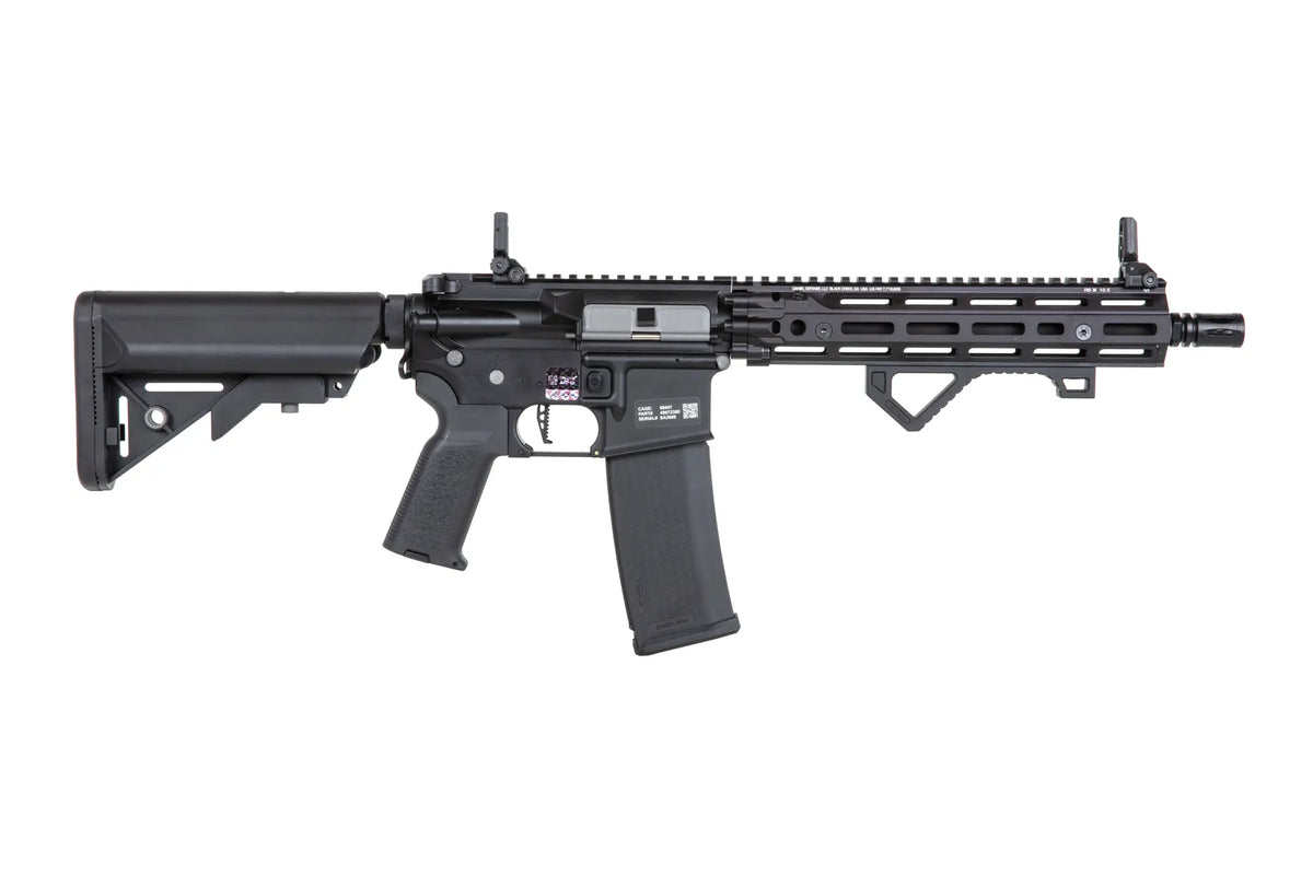 Specna Arms Daniel Defence RIS III 10.5'' SA-P27 Prime Aster II ETU harjattomalla moottorilla - musta