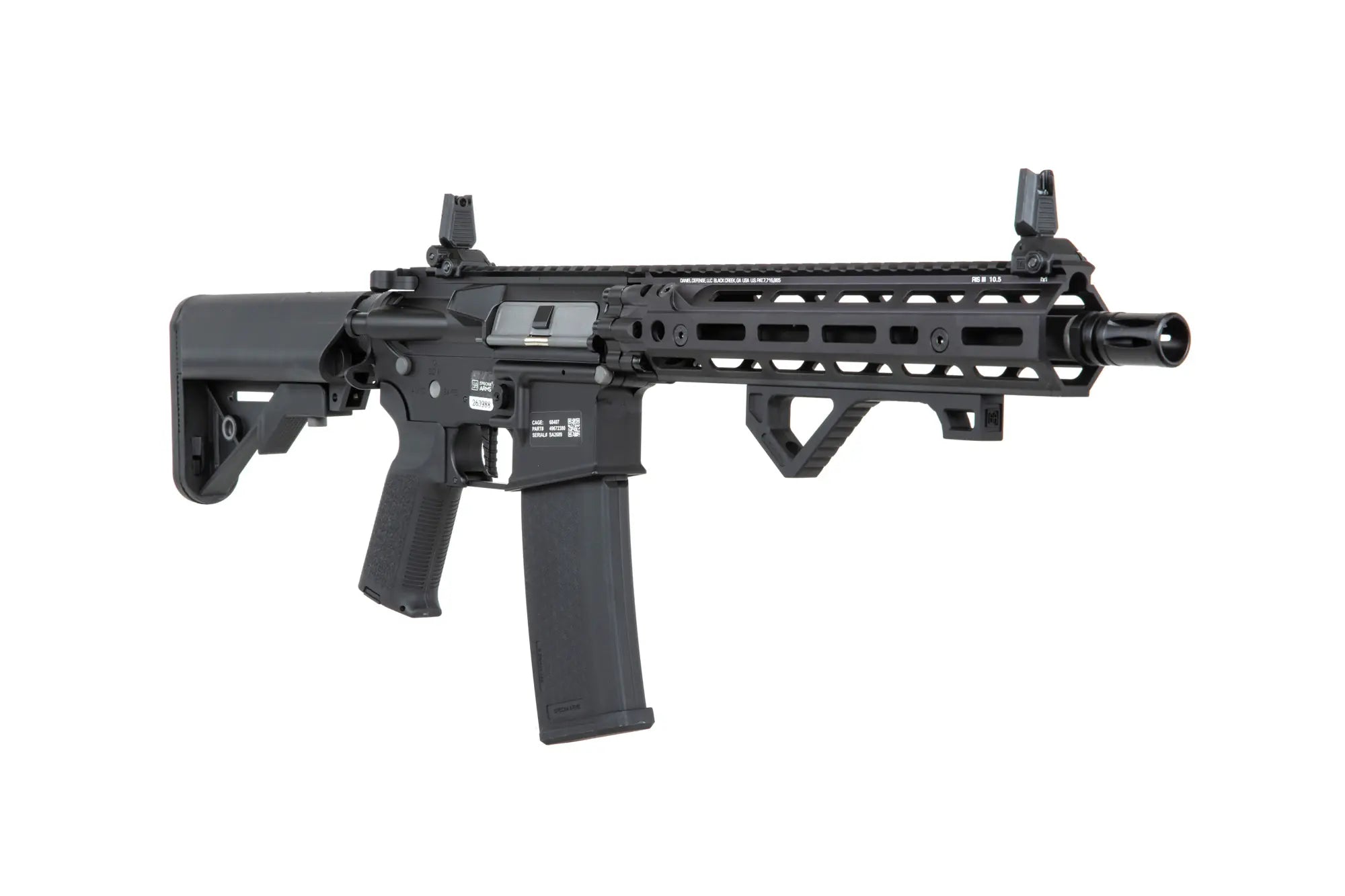 Specna Arms Daniel Defense RIS III 10.5'' SA-P27 Prime™ HAL™ ETU with Brushless Motor - Black