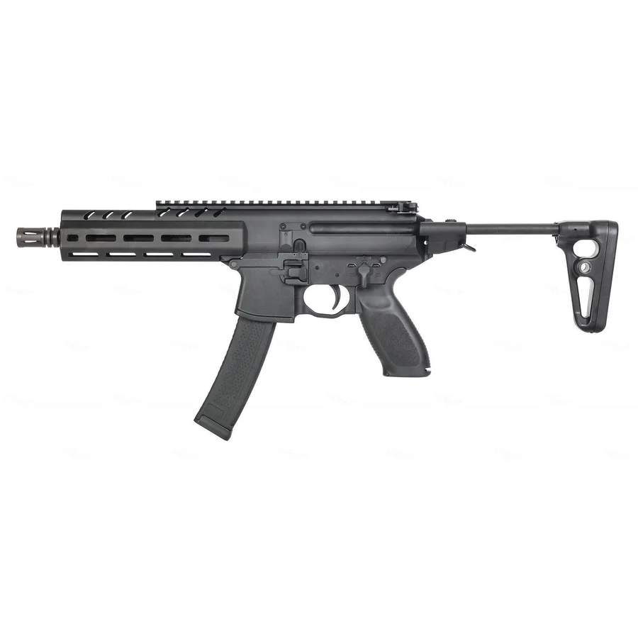 APFG S-006BK MPX 8" GBBR Gas Rifle - Black