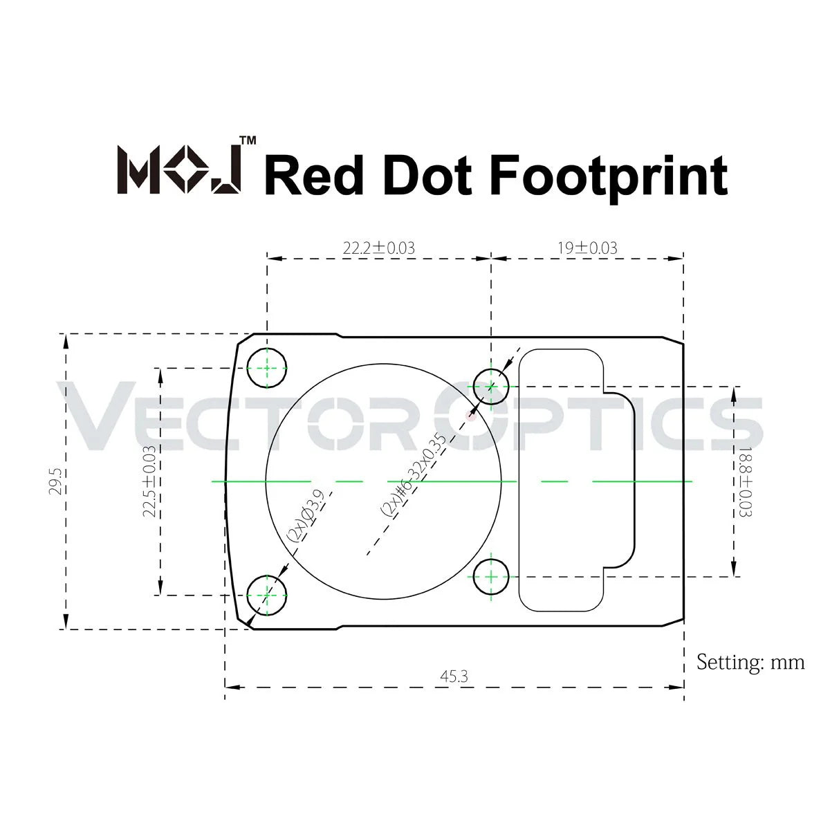 Vector Optics Frenzy-X 1x22x26 MOS Red dot sight