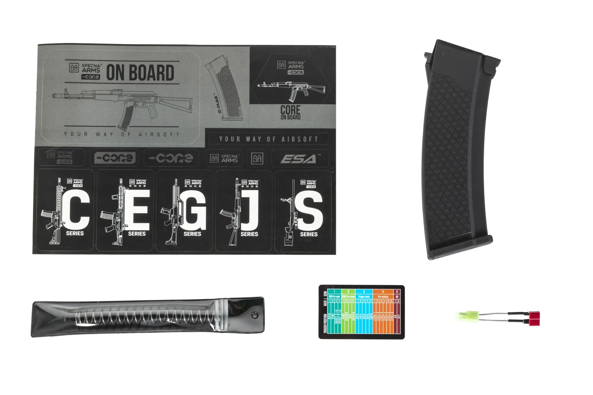 Specna Arms SA-J80 CORE™ HAL ETU Gen. 2 - Black