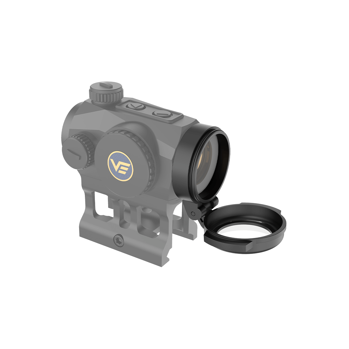 Vector Optics Transparent 28mm Scope Flip-Cap