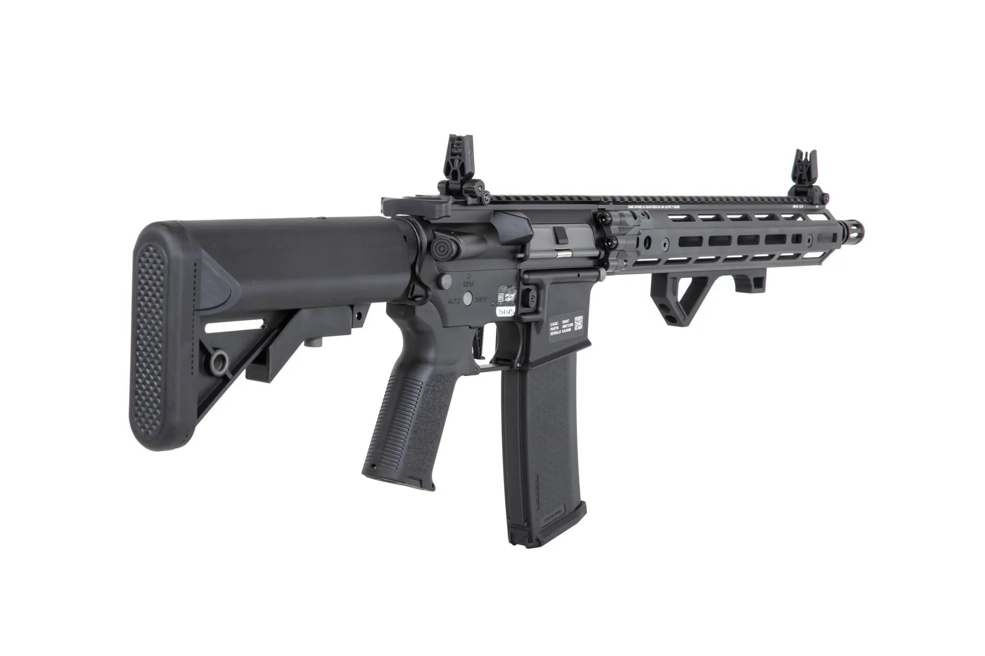 Daniel Defense® RIS III 12.5'' SA-P28 Prime™ HAL ETU harjattomalla moottorilla - Chaos Grey
