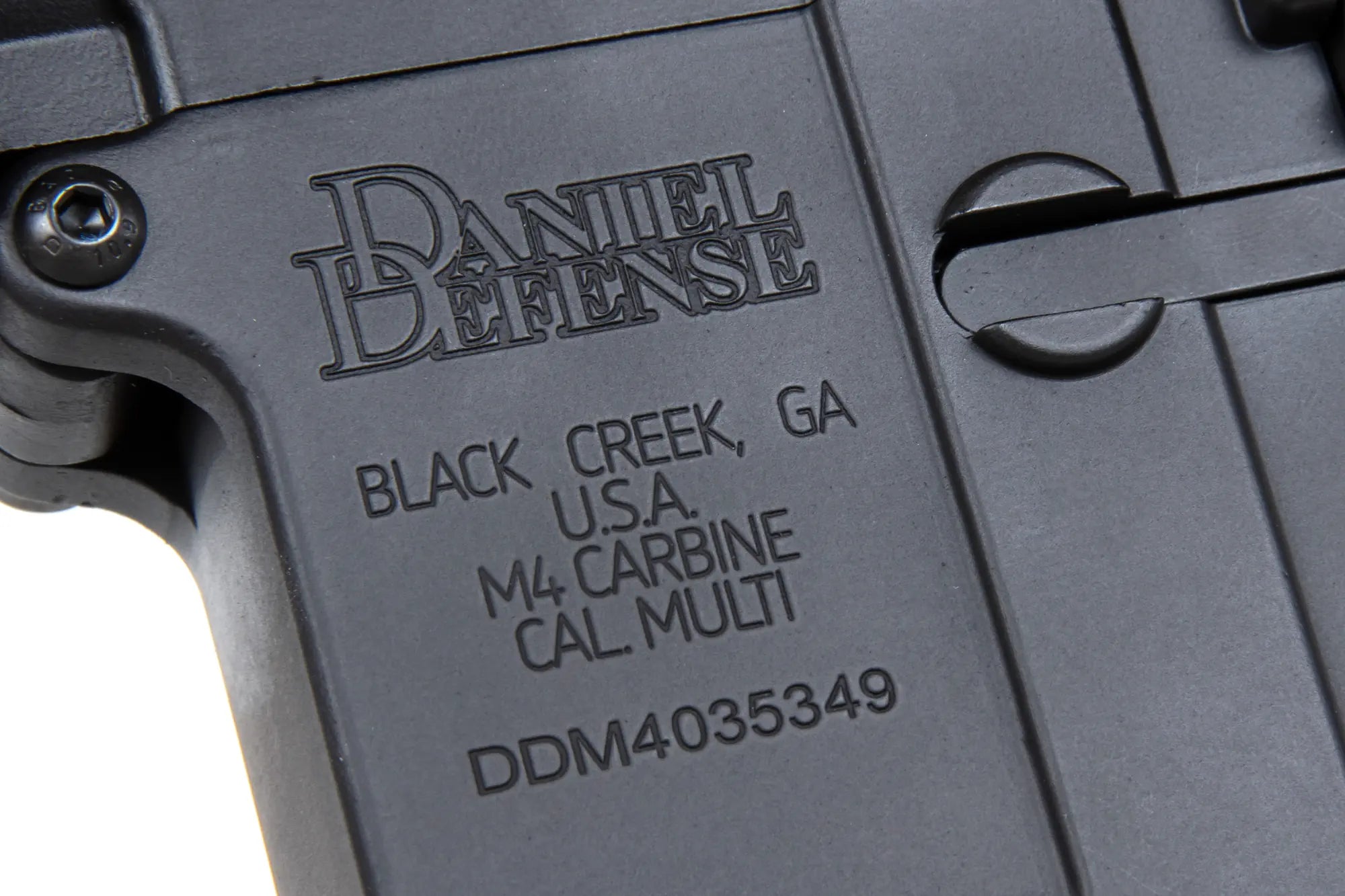 Specna Arms Daniel Defence RIS III 10.5'' SA-P27 Prime Aster II ETU harjattomalla moottorilla - harmaa