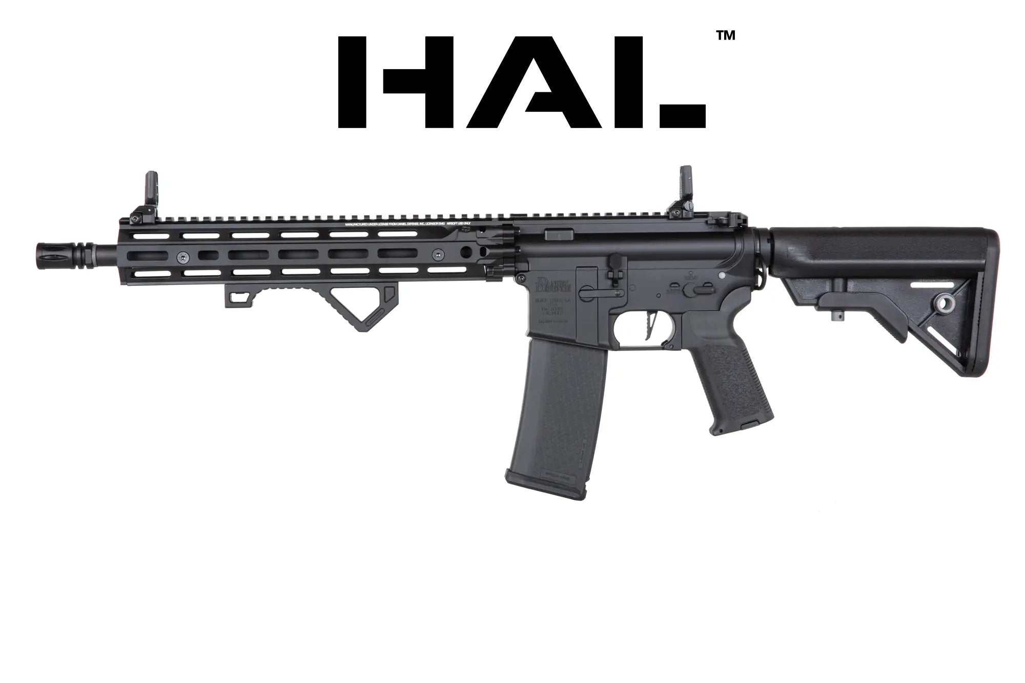 Daniel Defense® SA-E28 RISIII 14.5'' EDGE™ HAL ETU™ sähköase - musta