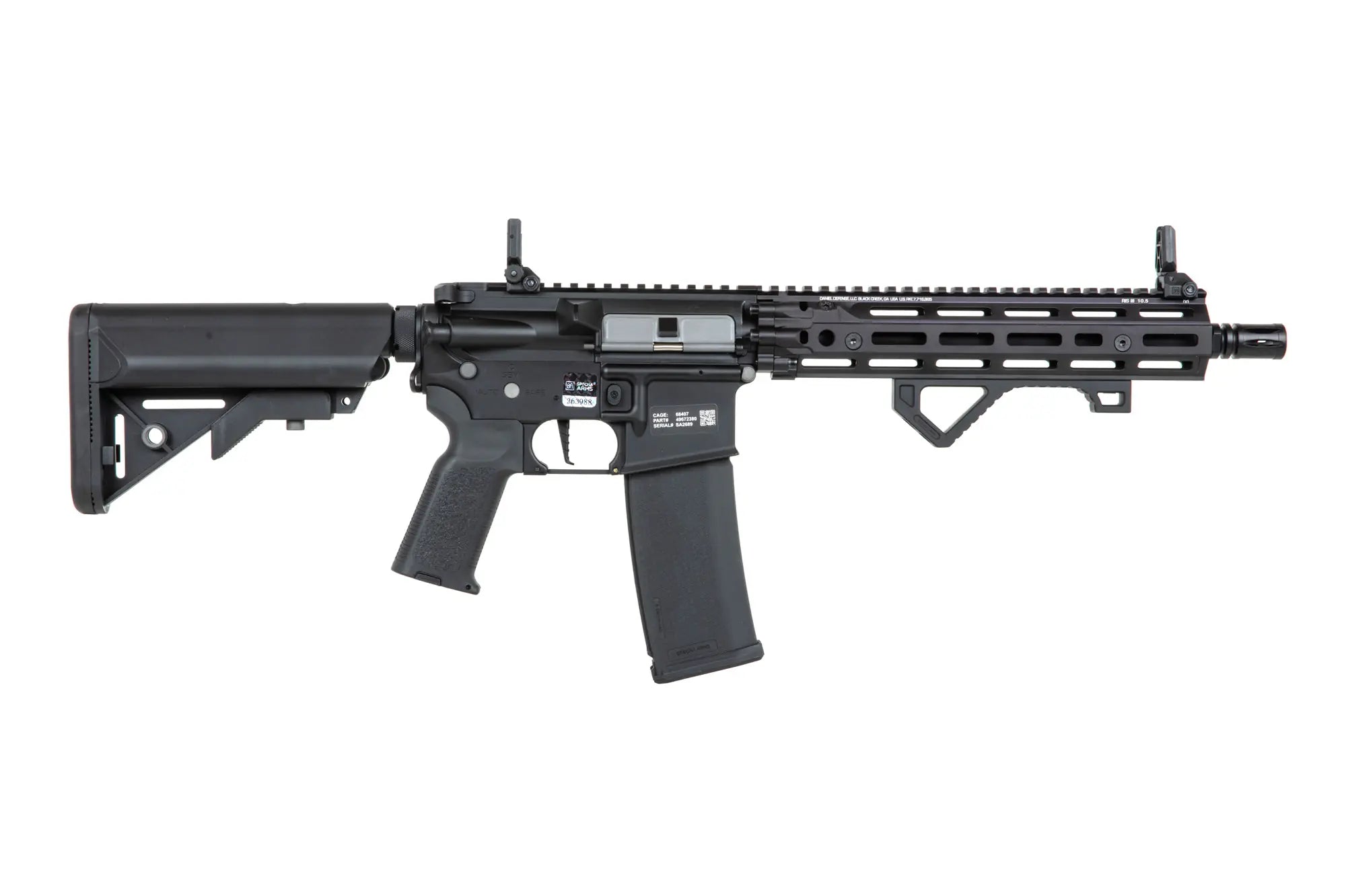 Specna Arms Daniel Defense RIS III 10.5'' SA-P27 Prime™ HAL™ ETU with Brushless Motor - Black