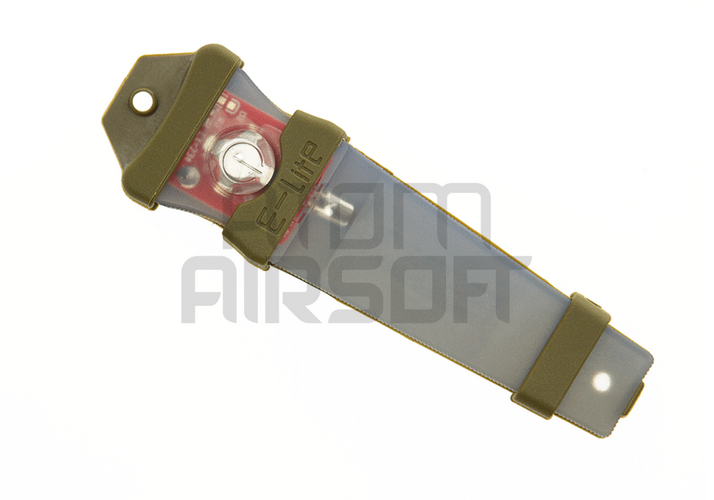 Element VLT valo velcropinnalla - punainen