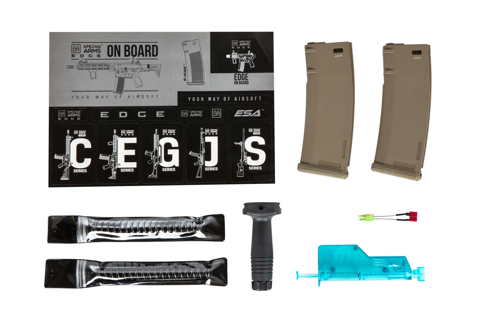 Daniel Defence SA-P19 Prime™ Aster II ETU harjattomalla moottorilla - Chaos Bronze