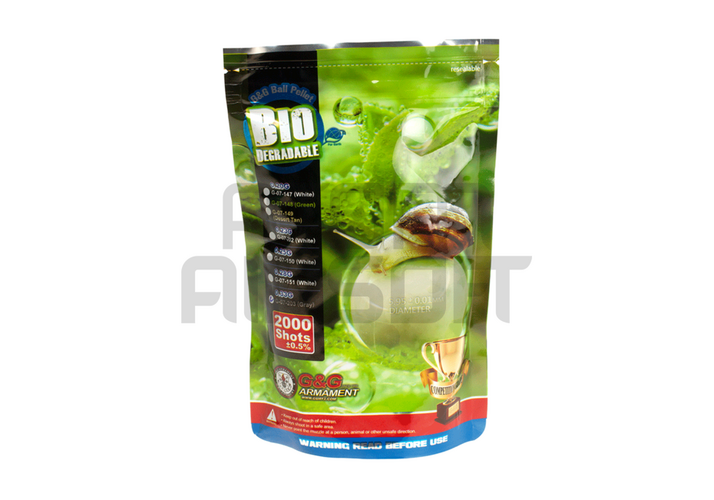 G&G 0,33g Bio Precision 2000rds - harmaa
