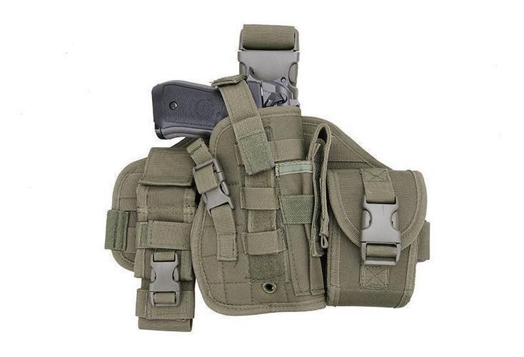 GFC Tactical Modulaarinen reisipaaneli pistooliholsterilla - OD