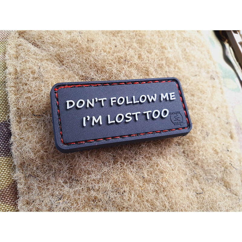JTG I'm Lost Too Rubber Patch