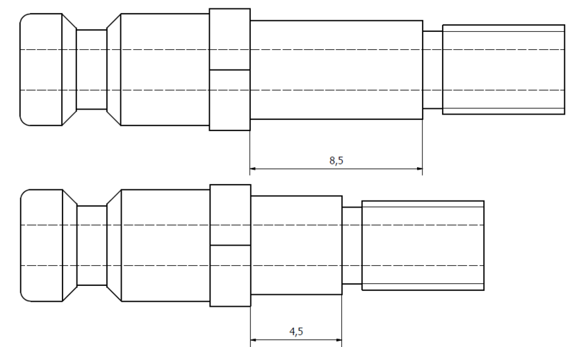 Mancraft 4mm QD - TM Long