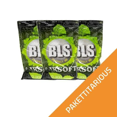 3x BLS 0.30g Bio BBs - 3330 pcs