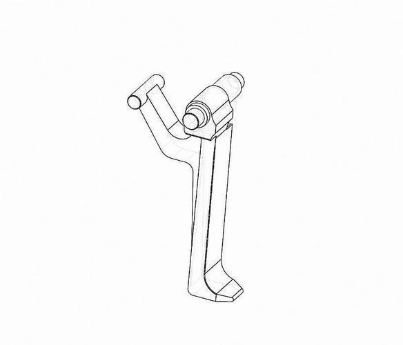 RetroArms CNC liipasin AK - B (musta)