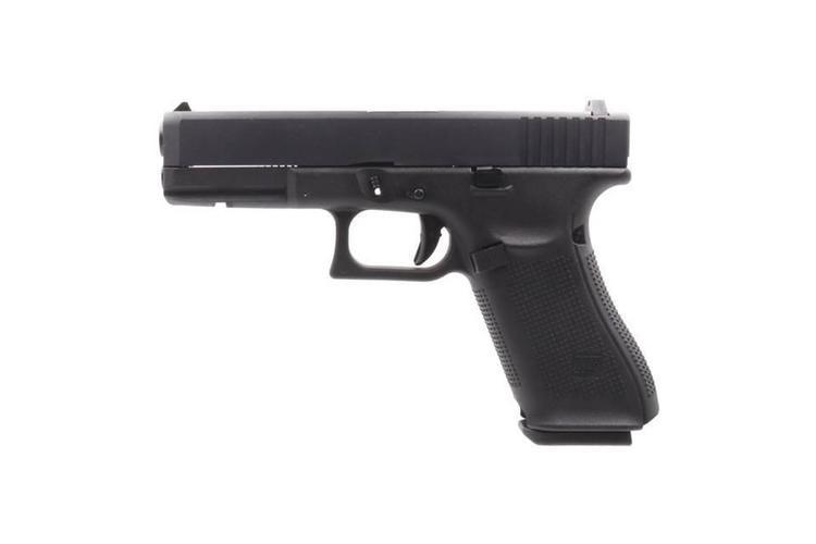 WE G Series 17 Gen.5 gas pistol, metal slide - black