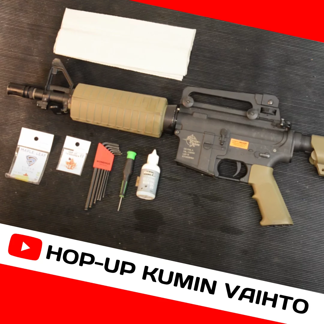 Hoppikumin asennus Specna Arms CORE