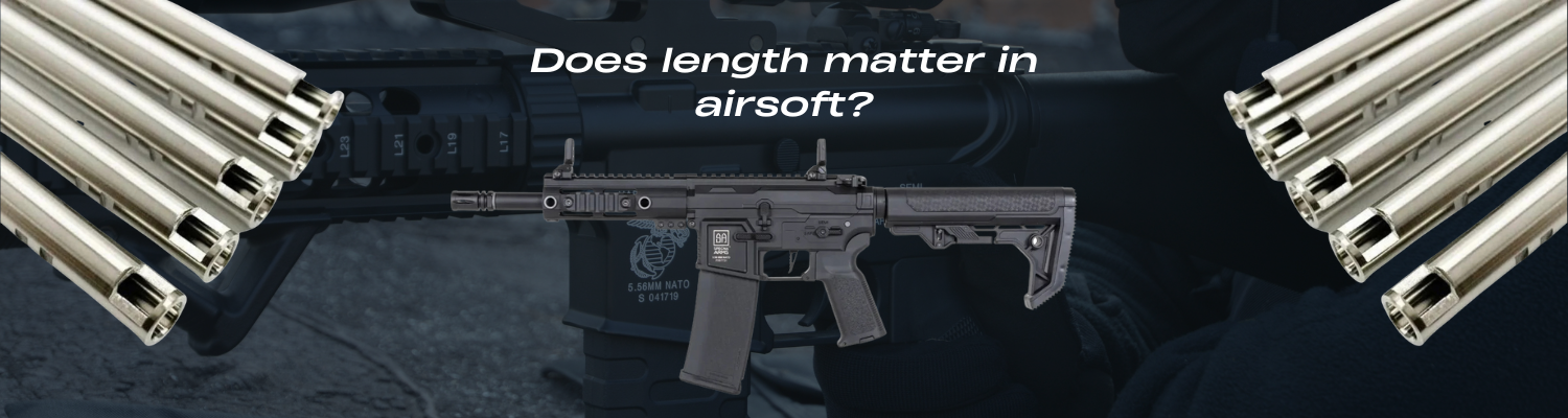 Onko piipun pituudella merkitystä airsoftissa?