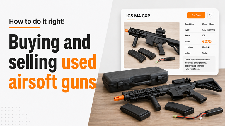 Buying and Selling Used Airsoft Guns – A Practical Guide