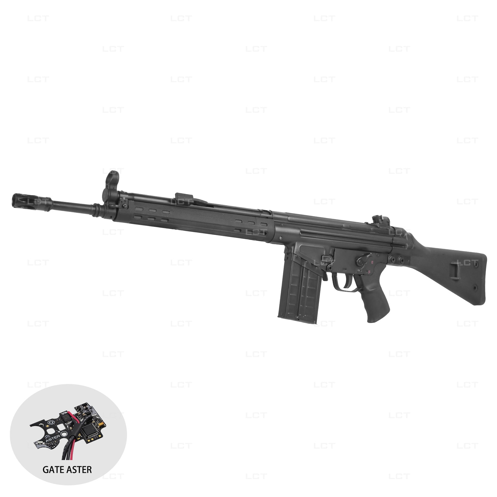 LCT LC-3A3-S AEG GATE ASTER - musta