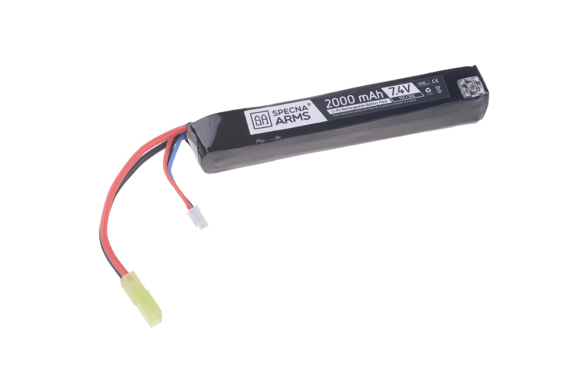 Specna Arms LiPo -akku 7,4 V 2000 mAh 15/30C - Small Tamiya